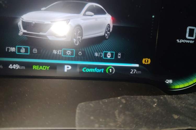 Used Roewe i6 MAX New Energy 2021 EV 500 Skyroof Deluxe Edition Instrument Cluster