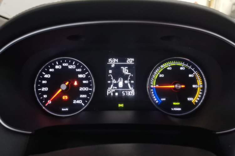 Used Roewe i6 MAX New Energy 2021 1.5T PHEV Online Ride-Hailing Luxury Edition Instrument Cluster