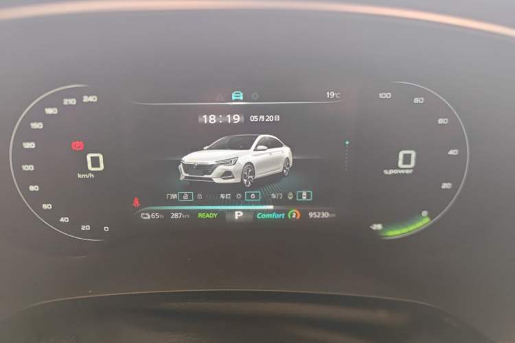 Used Roewe i6 MAX New Energy 2022 EV 500 Grand Touring Edition with Sunroof Instrument Cluster