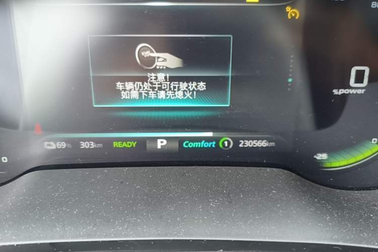Used Roewe i6 MAX New Energy 2022 EV 500 Skyroof Flagship Edition Odometer Close Up