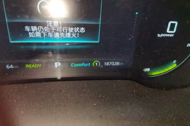 Used Roewe i6 MAX New Energy 2022 EV 500 Grand Touring Edition with Sunroof Odometer Close Up