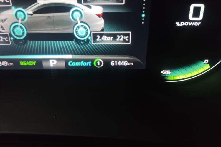 Used Roewe i6 MAX New Energy 2022 EV 500 Grand Touring Edition with Sunroof Odometer Close Up