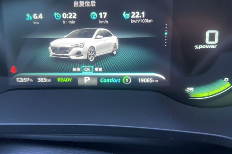 Used Roewe i6 MAX New Energy 2023 EV 420 Skyroof Special Edition Odometer Close Up