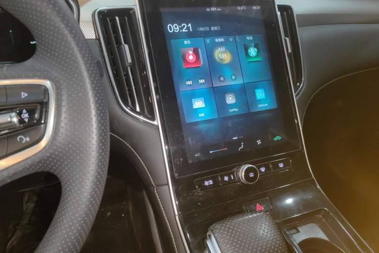 Used Roewe i6 MAX New Energy 2023 EV 420 Skyroof Special Edition Audio And AC Panel