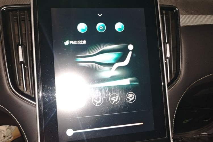 Used Roewe i6 MAX New Energy 2023 EV 420 Skyroof Special Edition Audio And AC Panel