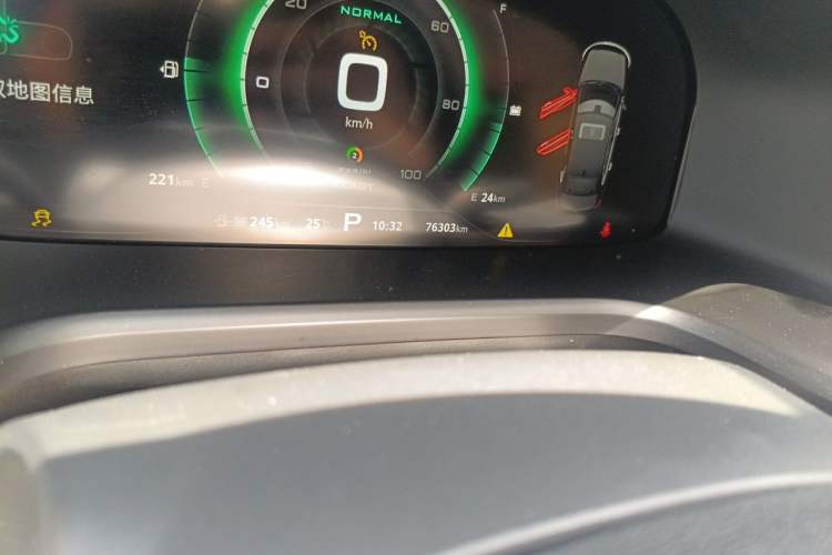 Used Roewe i6 New Energy 2017 45T Hybrid Connect & Smart Enjoyment Edition Odometer Close Up
