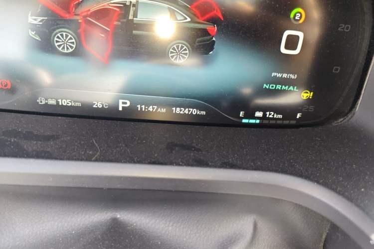 Used Roewe i6 New Energy 2017 45T Hybrid Connect & Smart Enjoyment Edition Odometer Close Up