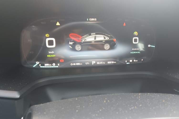 Used Roewe i6 New Energy 2017 45T Hybrid Connect & Smart Enjoyment Edition Odometer Close Up