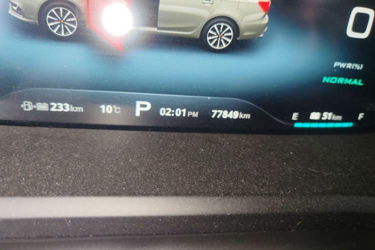 Used Roewe i6 New Energy 2017 45T Hybrid Connect & Smart Enjoyment Edition Odometer Close Up