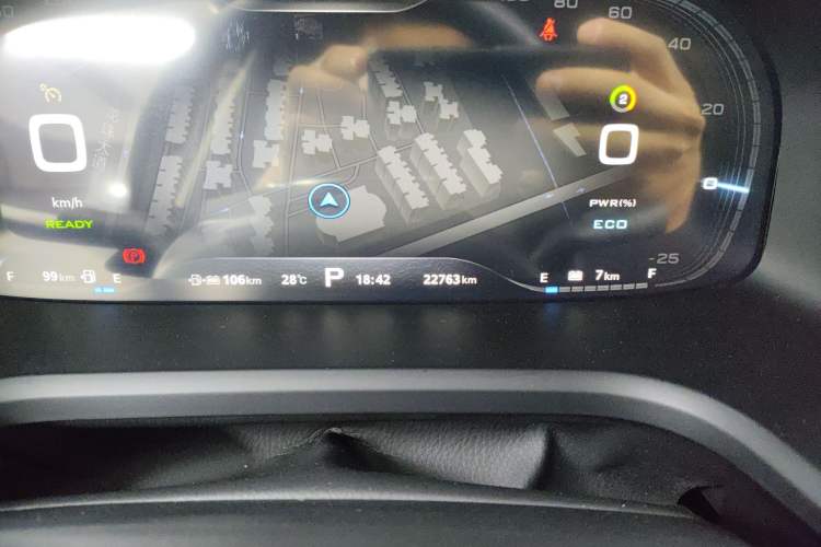 Used Roewe i6 New Energy 2017 45T Hybrid Connect & Smart Enjoyment Edition Odometer Close Up