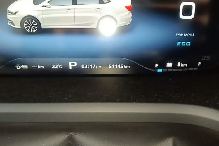 Used Roewe i6 New Energy 2017 45T Hybrid Connect & Smart Enjoyment Edition Odometer Close Up