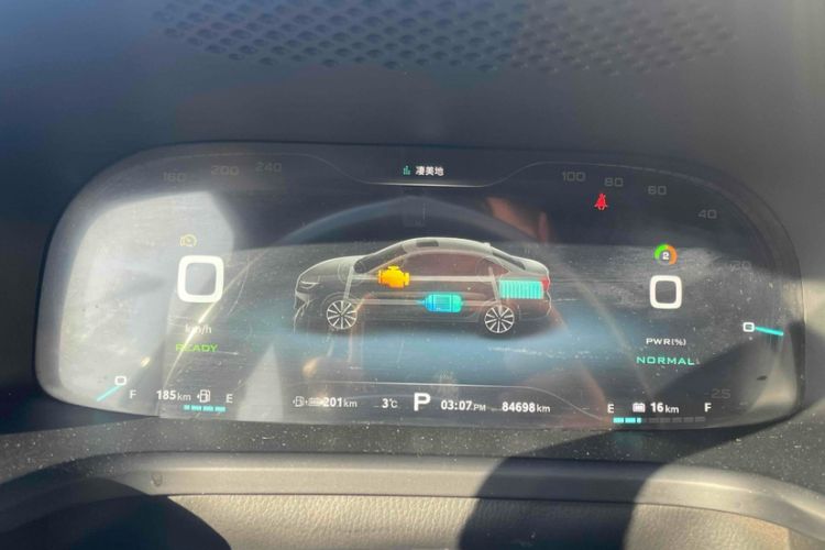 Used Roewe i6 New Energy 2017 45T Hybrid Connect & Smart Enjoyment Edition Odometer Close Up