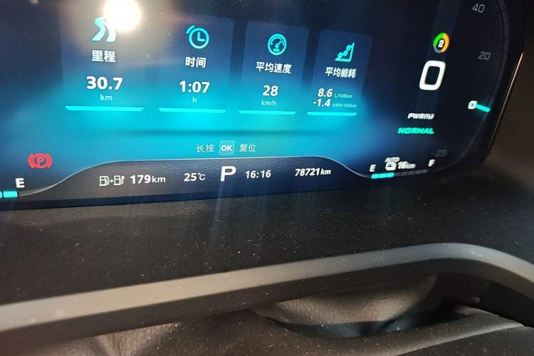 Used Roewe i6 New Energy 2019 PLUS 50T Internet Glory Supreme Edition Odometer Close Up