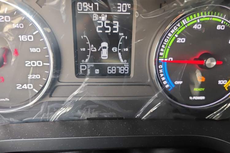 Used Roewe i6 New Energy 2019 PLUS 50T 4G Connected Glory Luxury Edition Odometer Close Up