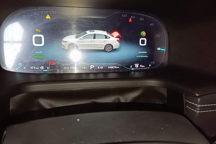 Used Roewe i6 New Energy 2019 PLUS 50T Internet Glory Flagship Edition Odometer Close Up