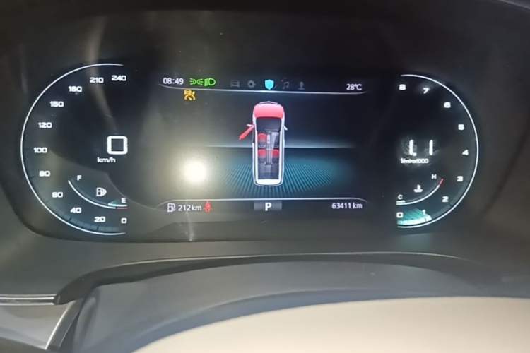 Used Roewe iMAX8 2021 400TGI Supreme Series Prestige Edition Instrument Cluster