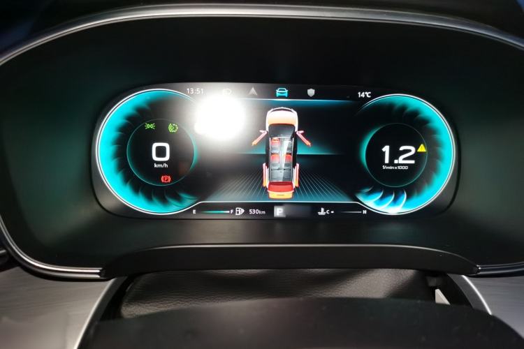 Used Roewe iMAX8 2021 400TGI Supreme Series Ultimate Edition Instrument Cluster