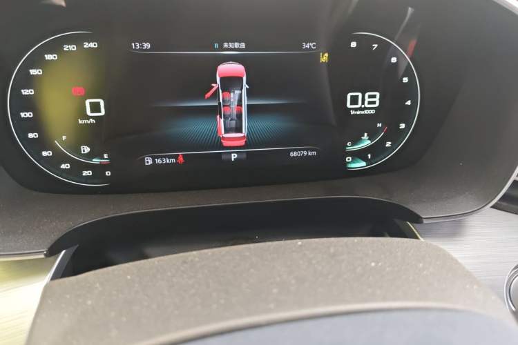Used Roewe iMAX8 2021 400TGI Supreme Series Prestige Edition Odometer Close Up