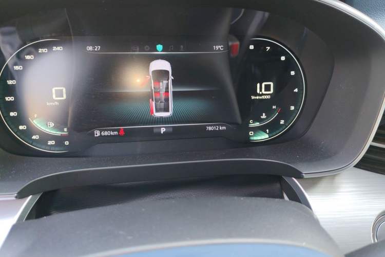 Used Roewe iMAX8 2021 400TGI Supreme Series Prestige Edition Odometer Close Up