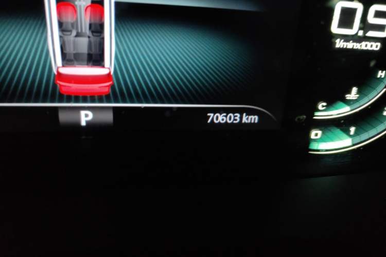 Used Roewe iMAX8 2021 400TGI Supreme Series Prestige Edition Odometer Close Up