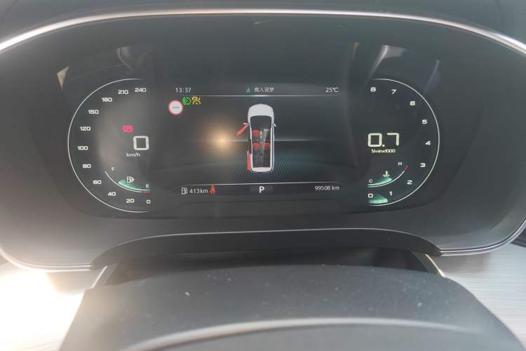 Used Roewe iMAX8 2021 400TGI Supreme Series Prestige Edition Odometer Close Up