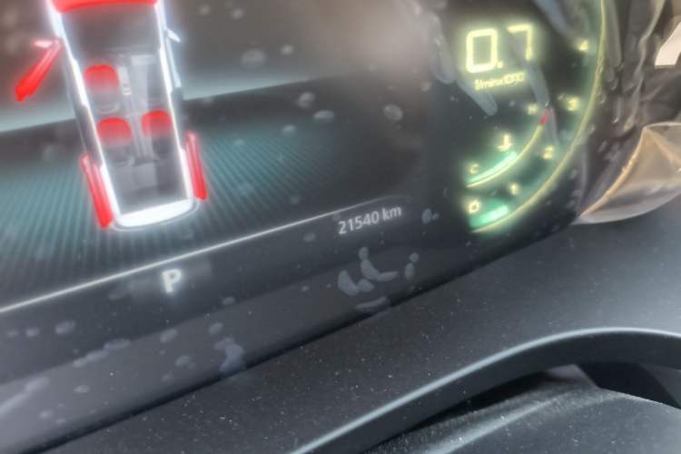 Used Roewe iMAX8 2021 400TGI Supreme Series Ultimate Edition Odometer Close Up
