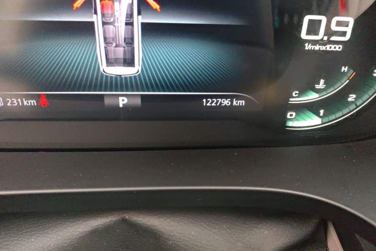 Used Roewe iMAX8 2021 400TGI Supreme Series Prestige Edition Odometer Close Up