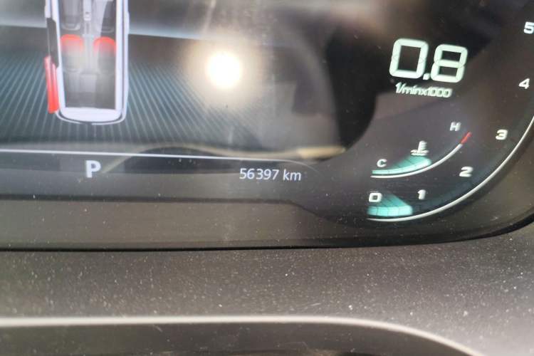 Used Roewe iMAX8 2021 400TGI Supreme Series Prestige Edition Odometer Close Up