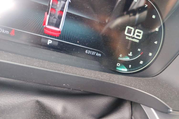 Used Roewe iMAX8 2021 400TGI Supreme Series Prestige Edition Odometer Close Up