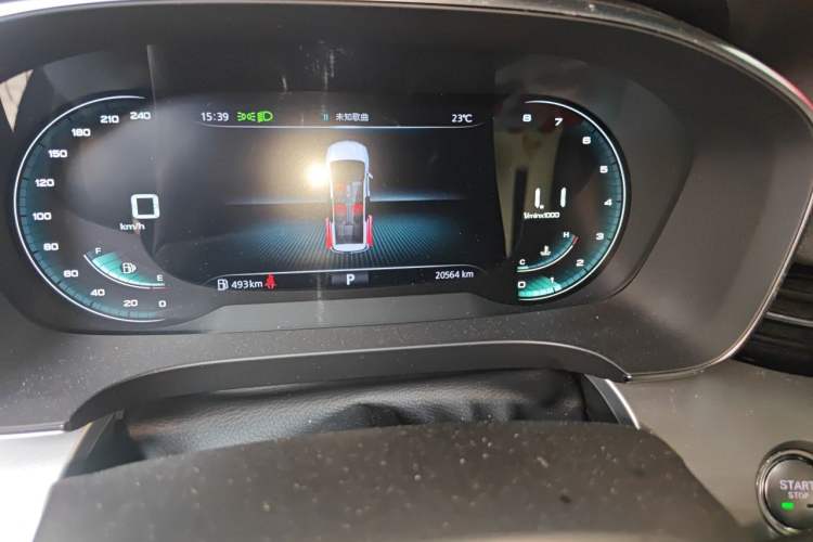 Used Roewe iMAX8 2021 400TGI Supreme Series Prestige Edition Odometer Close Up