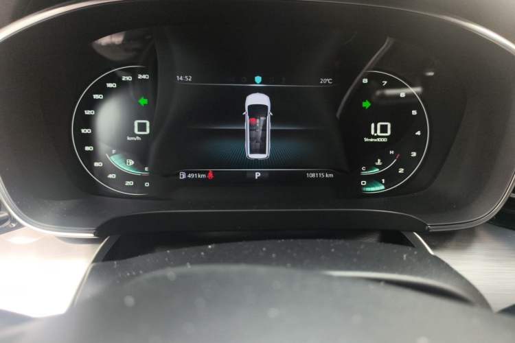 Used Roewe iMAX8 2021 400TGI Supreme Series Prestige Edition Odometer Close Up