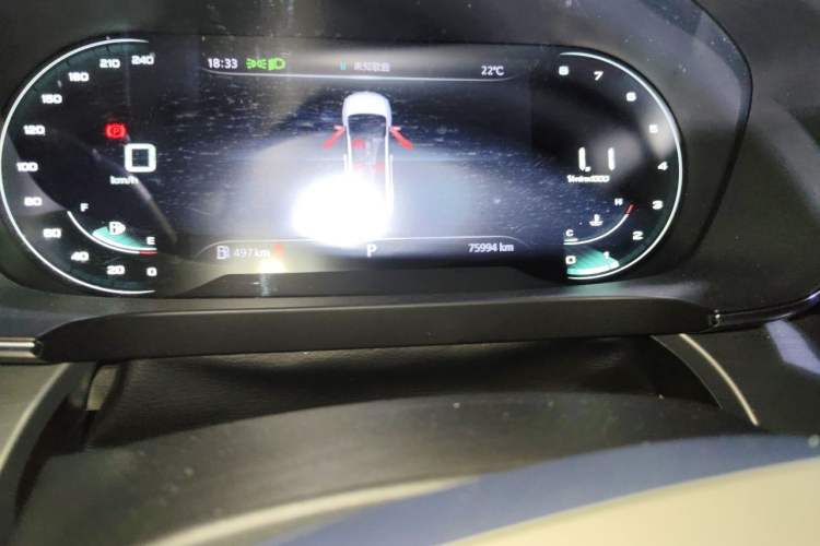 Used Roewe iMAX8 2021 400TGI Supreme Series Prestige Edition Odometer Close Up