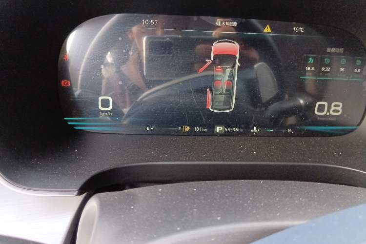Used Roewe iMAX8 2021 400TGI Supreme Series Ultimate Edition Odometer Close Up