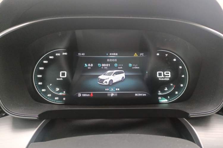 Used Roewe iMAX8 2021 400TGI Supreme Series Lu Zun Edition Instrument Cluster