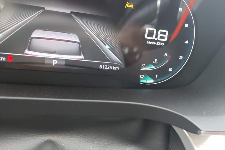 Used Roewe iMAX8 2021 400TGI Supreme Series Prestige Edition Odometer Close Up