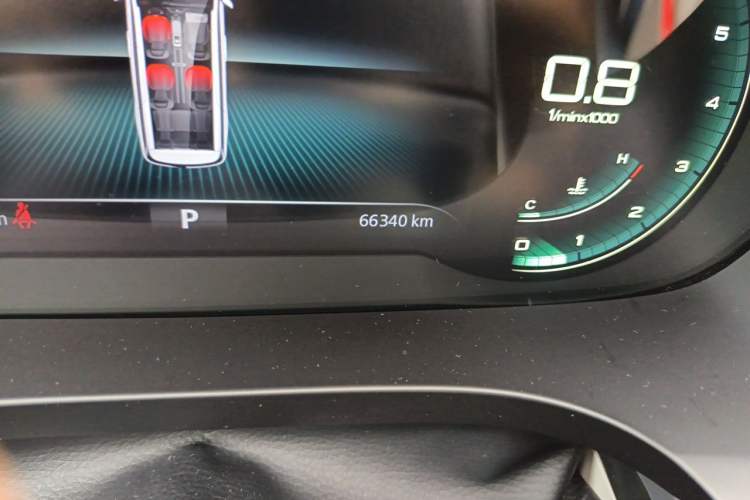 Used Roewe iMAX8 2021 400TGI Supreme Series Prestige Edition Odometer Close Up