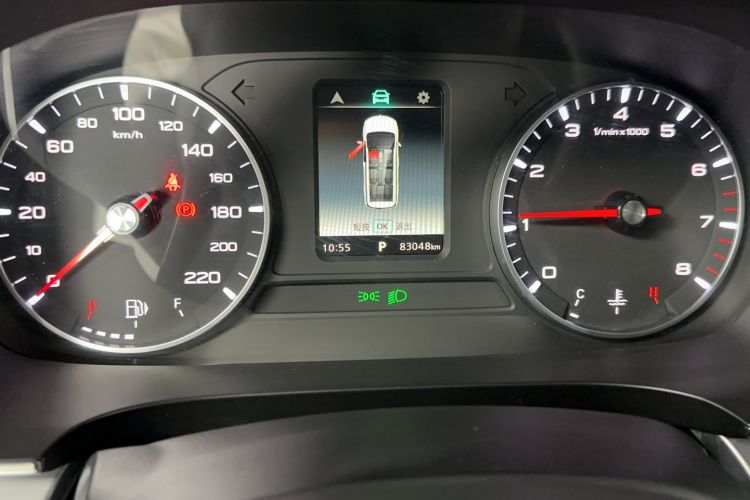 Used Roewe iMAX8 2022 Model 400TGI Exclusive Version for Key Accounts Odometer Close Up