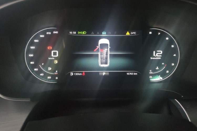 Used Roewe iMAX8 2022 400TGI Flagship Edition Odometer Close Up