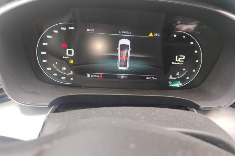 Used Roewe iMAX8 2022 400TGI Celebration Edition Odometer Close Up