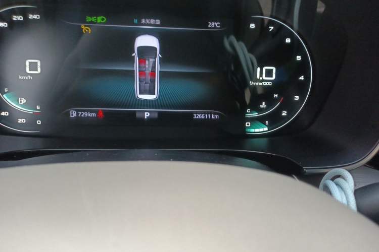 Used Roewe iMAX8 2022 400TGI Celebration Edition Odometer Close Up