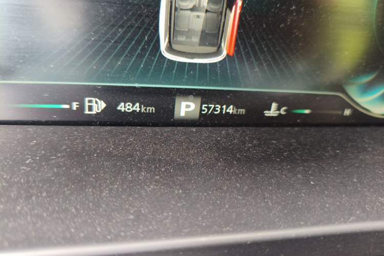 Used Roewe iMAX8 2022 400TGI Ultimate Edition Odometer Close Up