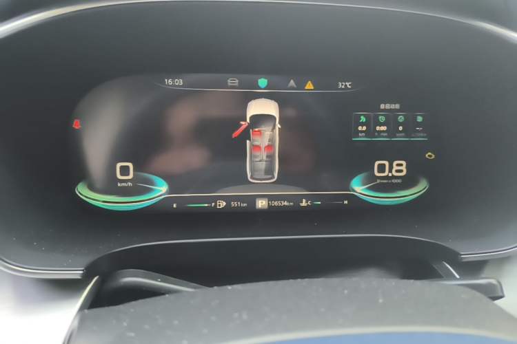 Used Roewe iMAX8 2022 400TGI Ultimate Edition Instrument Cluster