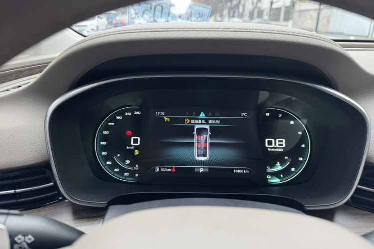 Used Roewe iMAX8 2023 400TGI Comfort Edition Odometer Close Up
