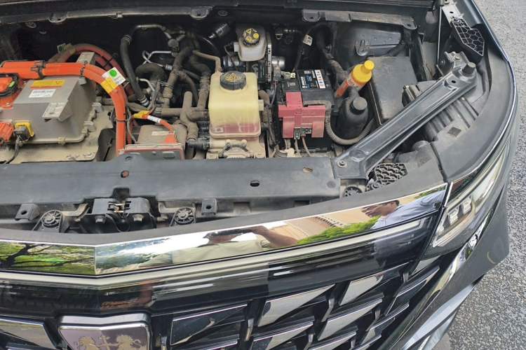 Used Roewe iMAX8 New Energy 2022 Silver Edition Engine Bay Left