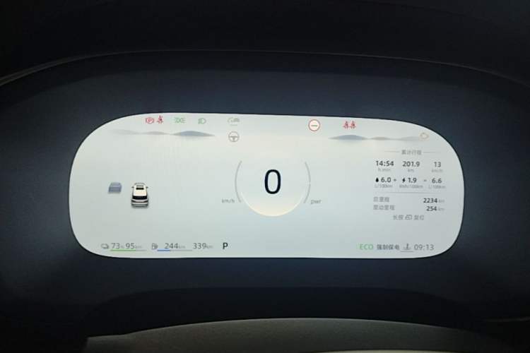 Used Roewe iMAX8 New Energy 2025 1.5T DMH Lu Zun Deluxe Edition Instrument Cluster