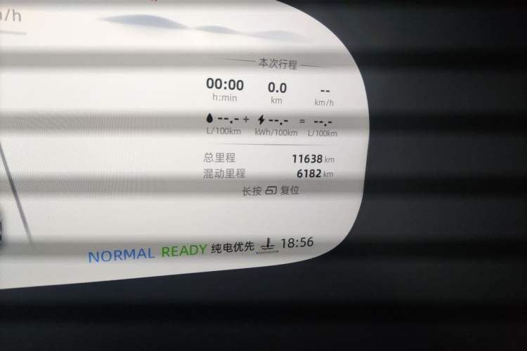 Used Roewe iMAX8 New Energy 2025 1.5T DMH Lu Zun Deluxe Edition Odometer Close Up