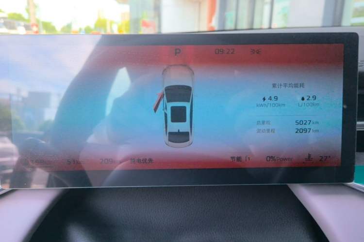 Used Roewe M7 DMH 2025 Model 160km Premium Version Instrument Cluster
