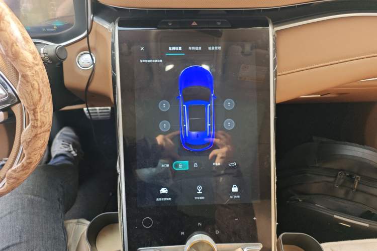 Used Roewe MARVEL X 2018 Rear-Drive Model Audio And AC Panel