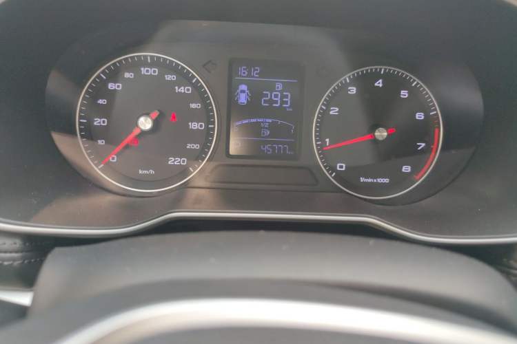 Used Roewe RX3 2018 1.6L CVT Flagship Edition Odometer Close Up