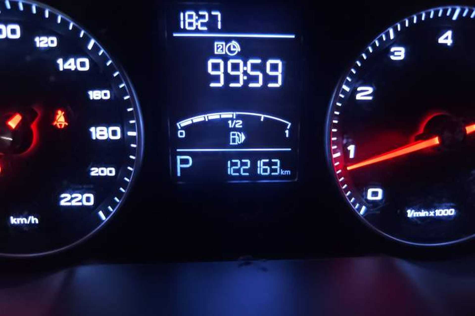 Used Roewe RX3 2018 1.6L CVT Internet Smart Edition Odometer Close Up